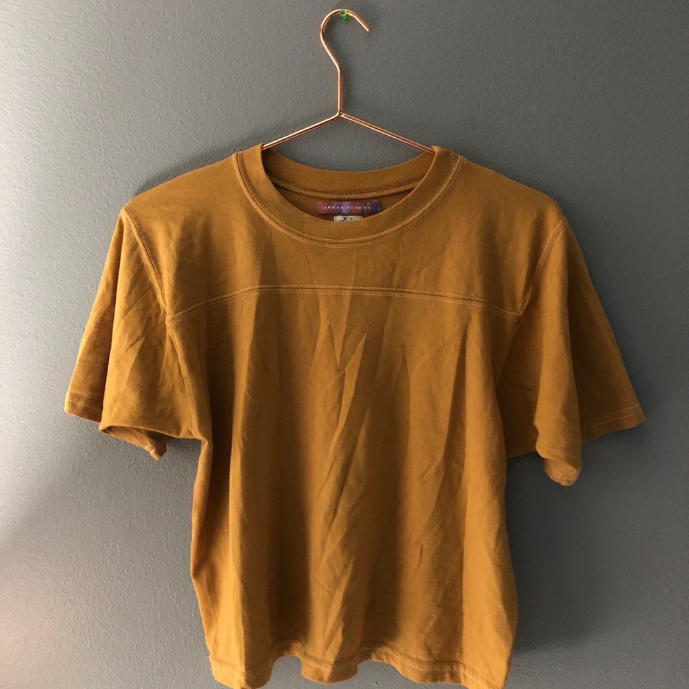 UO mustard tee